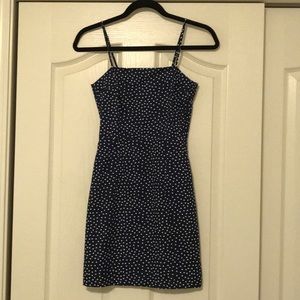 Navy mini dress